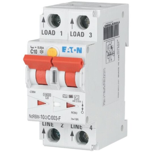 Eaton Jordfeilautomat xDigital NdRBM-10/2/C/003-F-OL Eaton - 1611923