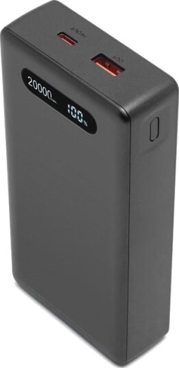 Linocell Powerbank 20000 mAh med 20W lading Svart