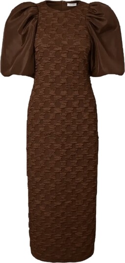 YAS Yasmiamaja Mix 2/4 Long Dress   Show   CHOCOLATE BROWN   XL