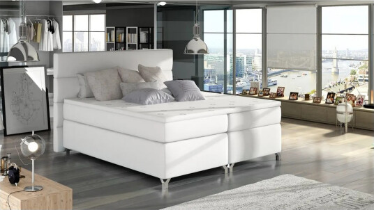 Boxspring Eltap Amadeo Soft 17 Hvit 140x200 cm