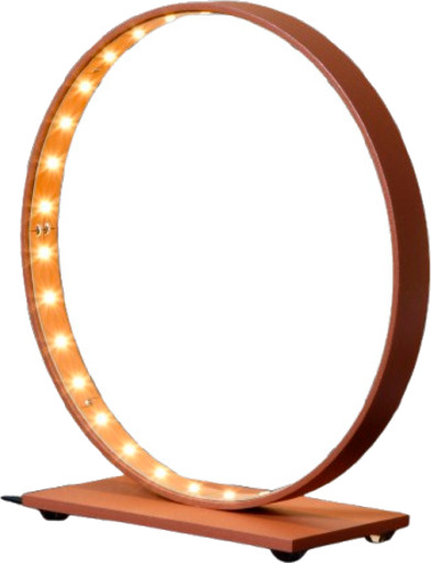 Le Deun Luminaires Nano bordlampe rustfarge