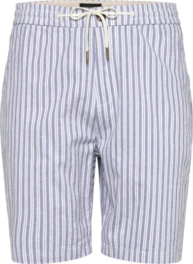 Scotch & Soda Fave Cottonlinen Yarndyed Regularfit Bermuda Shorts Blue 34
