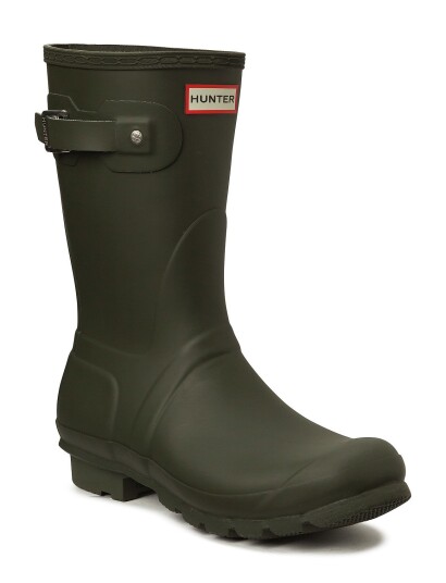 Hunter Womens Original Short Boot Khaki green 38