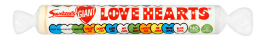 Swizzels Giant Love Hearts 39g Swizzels Giant Love Hearts 39g
