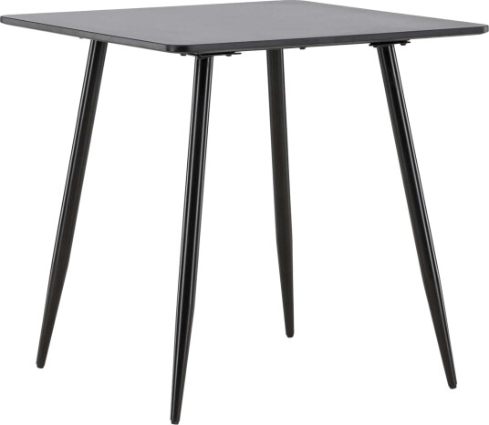 Venture Design Polar spisebord Svart 75 x 75 cm Svart