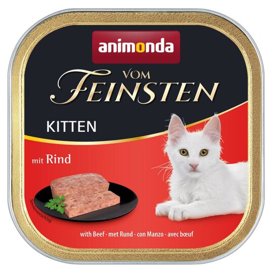 Animonda Vom Feinsten Kitten 6 X 100 G Okse