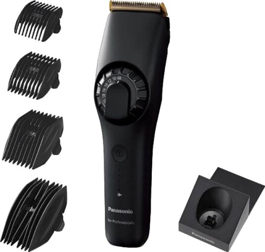 Panasonic ER-HGP90K803 Trådløs Hårtrimmer 4 kammer, oppladbar, sort 7 lengdeinnstillinger (0,8-2 mm)