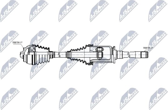 Nty Drivaksel NTY NPW BM 030 Nty Drivaksel NTY NPW BM 030