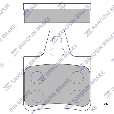 Hi Q SP1254 Bremseklosser