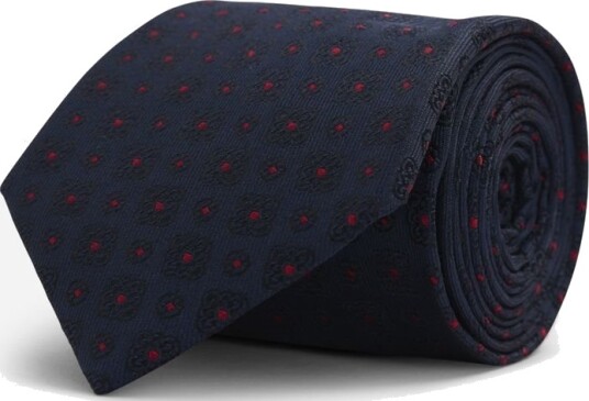 Ferner Jacobsen Tie Silk Navy-Red Ferner Jacobsen Tie Silk Navy-Red