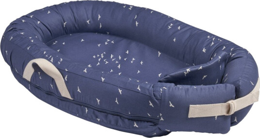 Voksi Baby Nest Premium - Poppy Blå, Flying