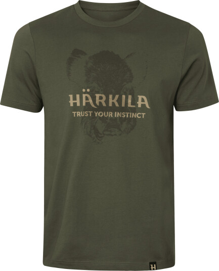 Härkila Men"s Härkila Wildboar Shortsleeve T Shirt Forest Night M