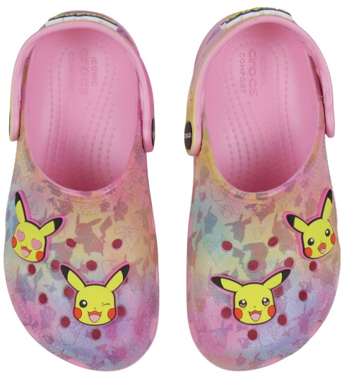 Crocs Sandaler Pokémon Pikachu Rosa Multi Crocs 37/38 Sandals Flerfarget Metallic 37 38