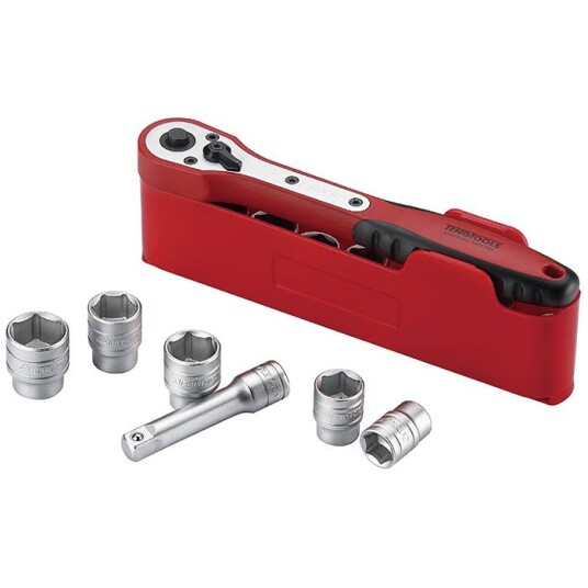 Teng Tools M3812N1 Pipenøkkelsett 3/8", 12 deler, Håndverktøy Teng Tools M3812N1 Pipenøkkelsett 3/8", 12 deler, Håndverktøy