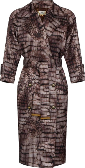 Elisabetta Franchi Dame Frakker Brun M, Elisabetta Franchi Dame Frakker Brun M,