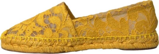 Dolce & Gabbana Dame Sko Gul 35 EU,