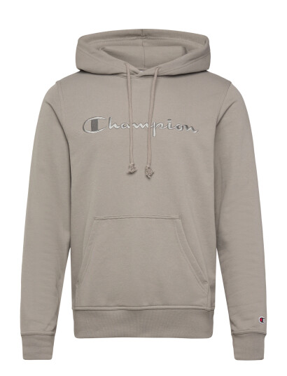 Champion Hooded Sweatshirt   Beige   S