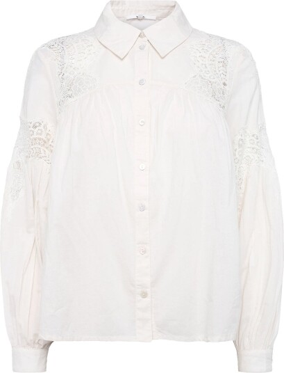 ba&sh Shirt Roseanne   WHITE   34