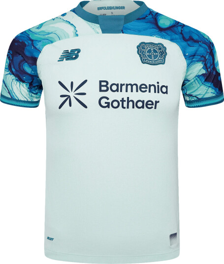 New Balance Bayer 04 Leverkusen 26/27 Away Womens Short Sleeve Jersey Blue M