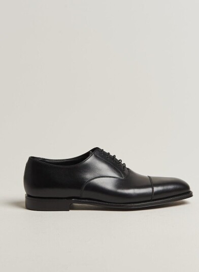 Crockett & Jones Audley Handgrade Oxford Black Calf Crockett & Jones Audley Handgrade Oxford Black Calf