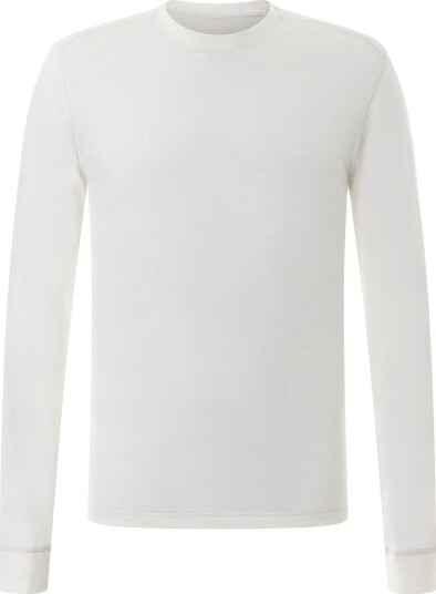 super.natural Men's Tundra175 Long Sleeve Fresh White L super.natural Men's Tundra175 Long Sleeve Fresh White L