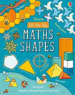 Lift-The-Flap Maths Shapes Av Eddie Reynolds