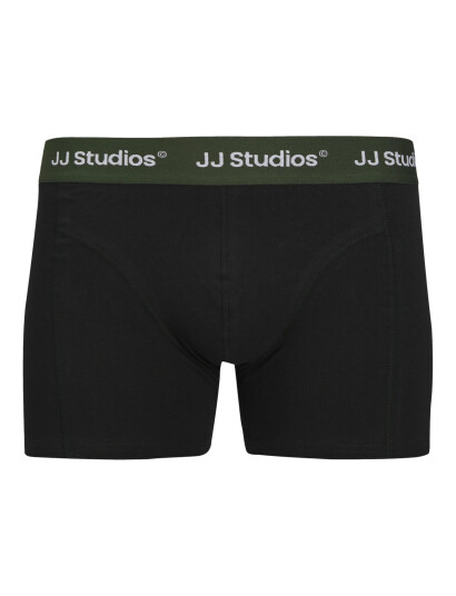 Jack & Jones Jacsoho Solid Trunks 3 Pack Noos Black L Jack & Jones Jacsoho Solid Trunks 3 Pack Noos Black L