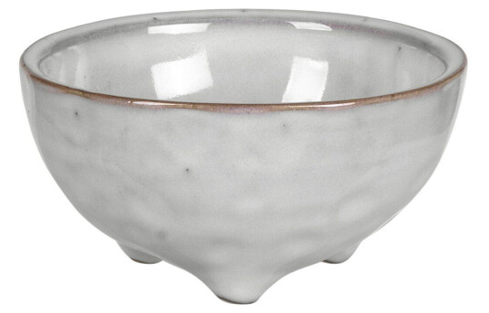 Broste Copenhagen Nordic Sand skål på fot Ø 11 cm
