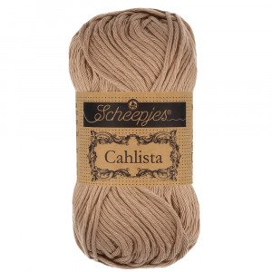 Scheepjes Cahlista Garn Unicolor 506 Caramel