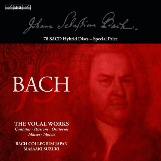 Bach Collegium Japan, Masaaki Suzuki, Johann Sebastian Bach Bach: The Vocal Works CD