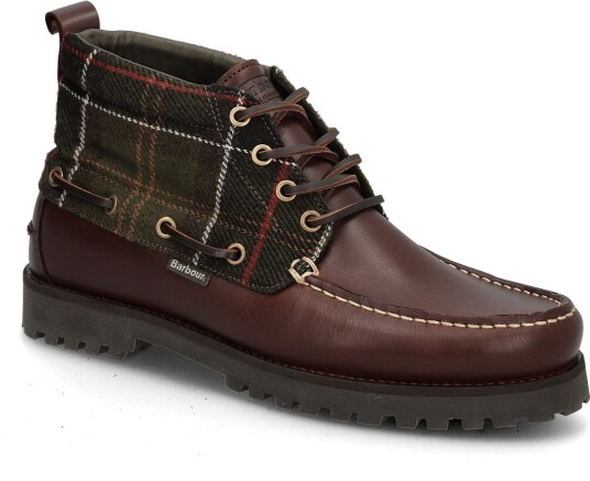 Barbour Barbour Harle Mid Chukka Boot BROWN/CLASSIC TARTAN 43