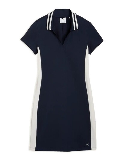 PUMA Golf W Pique Golf Dress Navy S