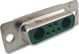 Harting 09 69 201 5072 D Sub 2 Grønn Metallisk Polyester Stål Termoplast Boks Kobberlegering 5 A