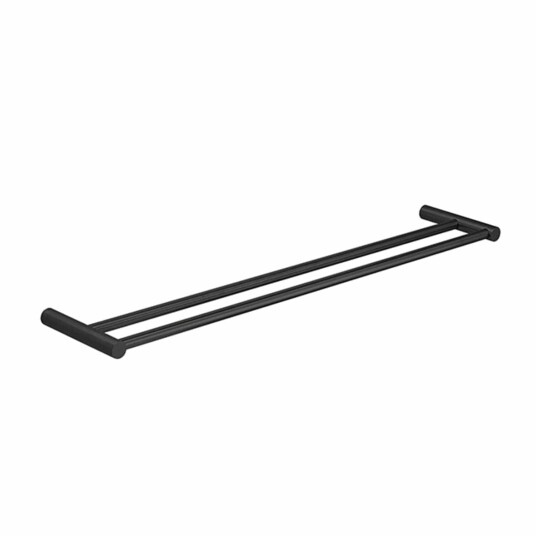 Pressalit håndklestang, 60 cm, matt sort