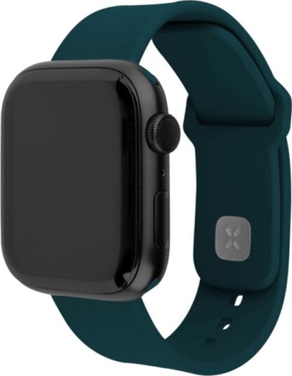 FIXED Sporty Silikonrem for Apple Watch 42/44/45/46mm Mørkegrønn FIXED Sporty Silikonrem for Apple Watch 42/44/45/46mm Mørkegrønn