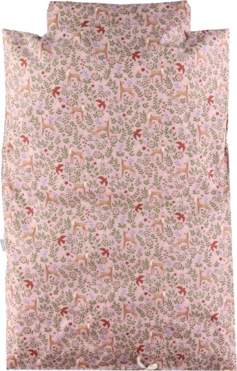 Nørgaard Madsens Sengetøy Voksen Rosa m. Bambi/Blomster Nørgaard Madsens Voksen Sengetøy Voksen Lilla