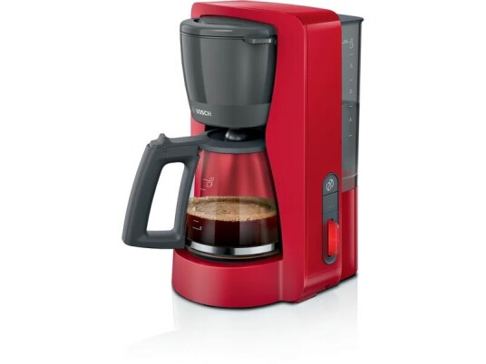 Bosch MyMoment TKA3M134 Kaffemaskin 10 kopper rød Bosch MyMoment TKA3M134 Kaffemaskin 10 kopper rød