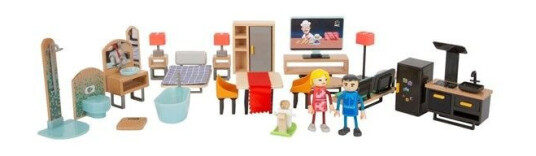 Small Foot  Wooden Dollhouse Furniture Modern Com