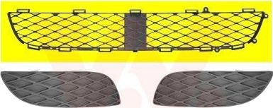Ventilasjonsgitter VAN WEZEL 5431590