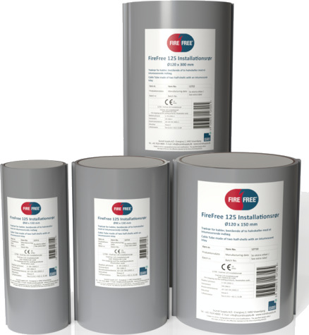 Scandi Supply FireFree 125 Installasjonsrør Ø60x150 mm