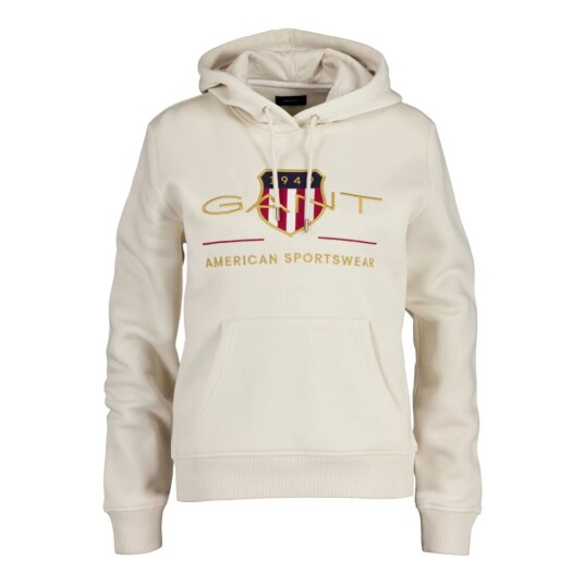 Gant D1 . Arkiv skjold svette hettegenser Beige XL Gant D1 . Arkiv skjold svette hettegenser Beige XL