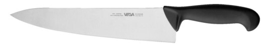 VEGA Kokkekniv Messina; Bladlengde 25 cm, 38 cm (L); Svart/Sølvfarge VEGA Kokkekniv Messina; Bladlengde 25 cm, 38 cm (L); Svart/Sølvfarge