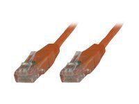 MicroConnect - Nettverkskabel - RJ-45 (hann) til RJ-45 (hann) - 0.5 m - UTP - CAT 6 - halogenfri - oransje