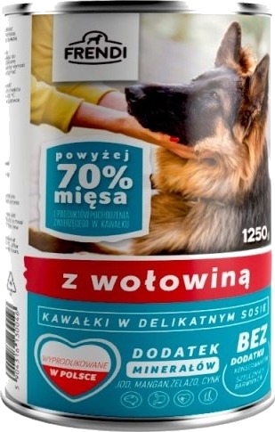 Frendi Pet Republic Dog Kan Saus Beef 8 1250 G