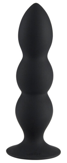 Sinful Triple Buttplug        - Svart