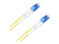 MicroConnect 0.5 m LC/UPC Enkeltmodus Fiberoptisk Kabler Gul OS2
