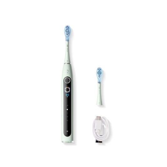 Oclean X Pro 20 Elektrisk Tannbørste Grønn med 4 Børsteprogrammer Oclean X Pro 20 Elektrisk Tannbørste Grønn med 4 Børsteprogrammer