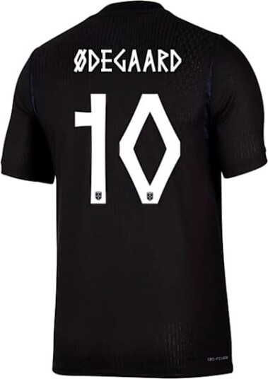 VM 2026 Norge Bortetrøye Landslagstrøye (Nr.10 Ødegaard Trykt) (Kun T-skjorte) XXL 2026 borte Ødegaard
