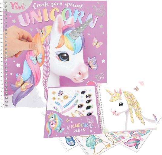 Ylvi & the Minimoomis Klistremerkebok Create Your Special Unicorn Ylvi & the Minimoomis Klistremerkebok Create Your Special Unicorn