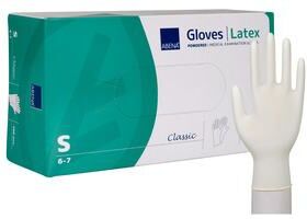 Abena Classic Powdered Latex Gloves White - 100 stk.